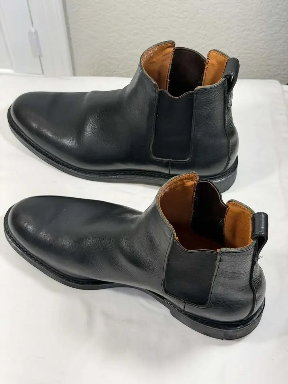 Allen Edmonds Men's Discovery Leather Chelsea Boots Black Size 10 D - Picture 3 of 9